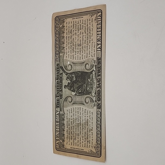 Novelty $1000000 Bills JFK & Rutherford B Hayes - Picture 3 of 5